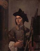 Gerrit Bakhuizen Self-Portrait oil painting on canvas
